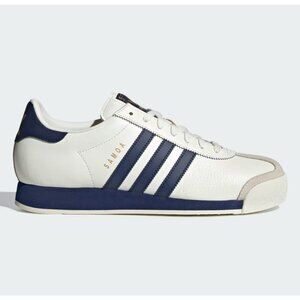 adidas Originals Samoa – Size 10.5 Casual Shoes White Blue JQ0047 NEW